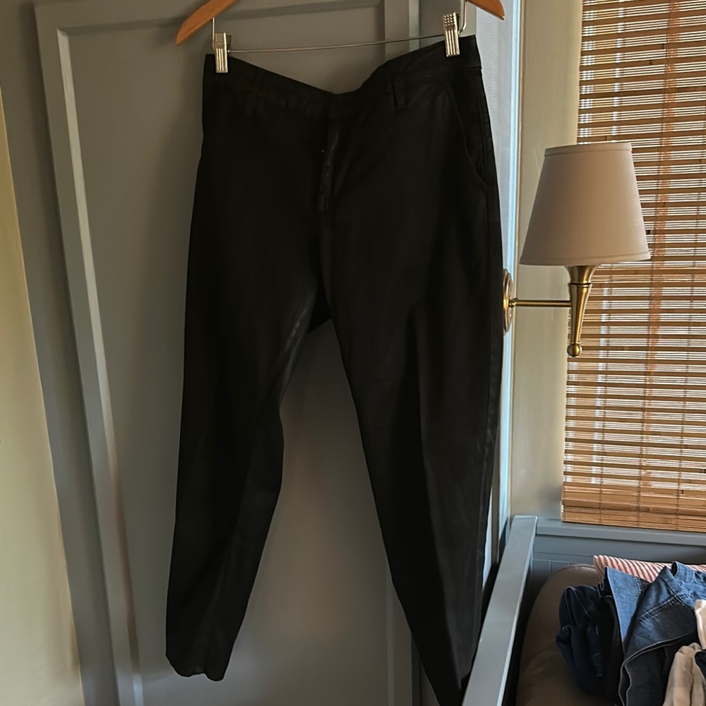 AG Adriano Goldschmied Men's Classic Black Dress Pants